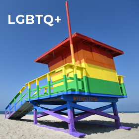 LGBTQ+ Health Promo Graphic