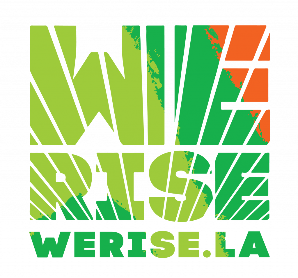 We Rise LA logo