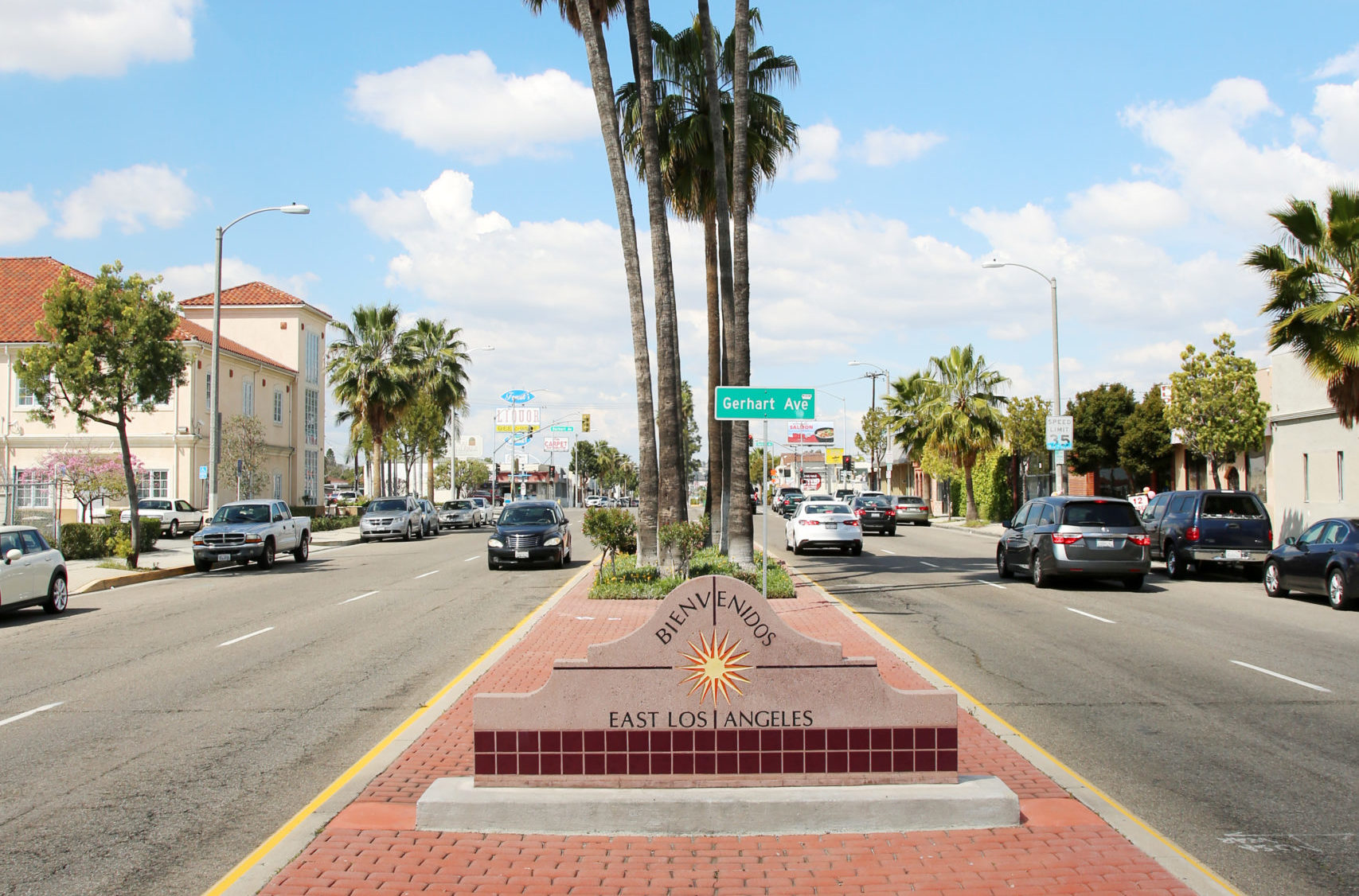 East Los Angeles California Welcome Sign 
