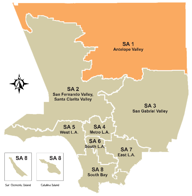 Service Area 1 MAP