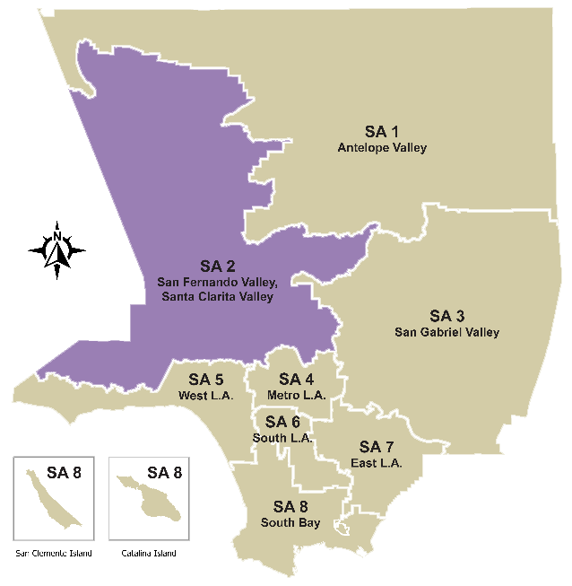 Service Area 2 MAP 