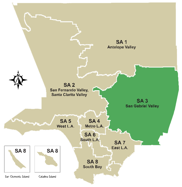 Service Area 3 MAP