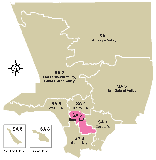 Service Area 6 MAP
