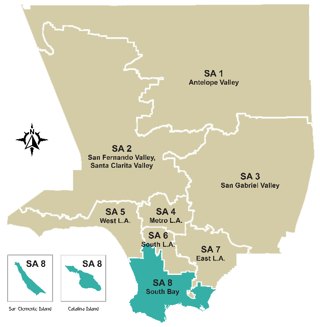 Service Area 8 MAP