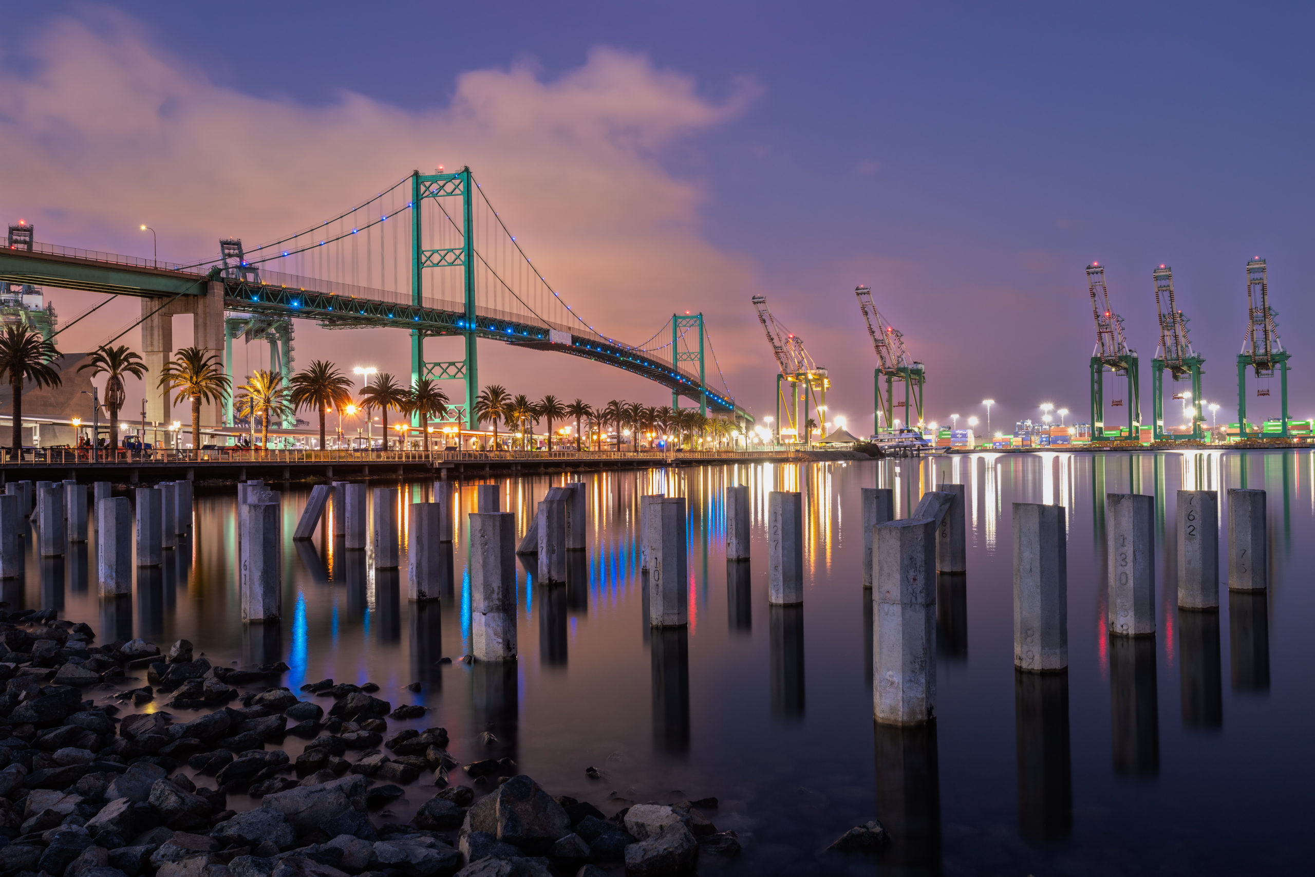 Vincent Thomas Bridge San Pedro CA