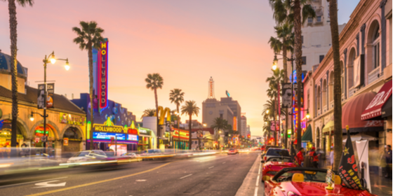 Hollywood Blvd. Exterior Shot