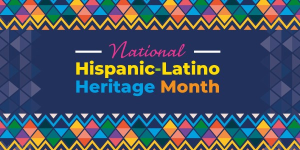 Hispanic-Latino Heritage Month Graphic