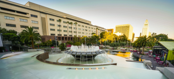 Fountain in Grand Park