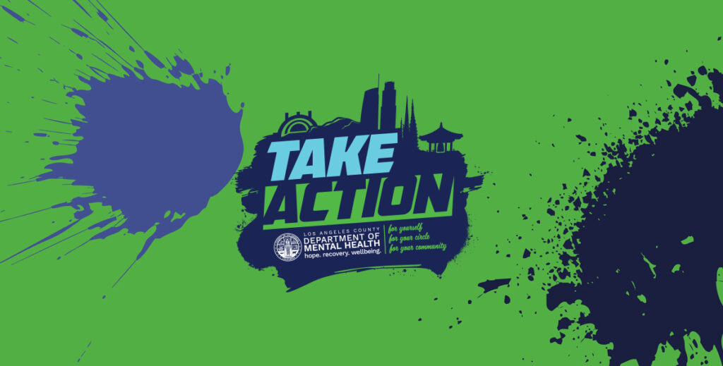 Take Action for Mental Health LA County logo