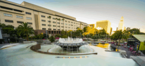 Fountain at Gloria Molina Grand Park