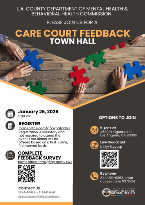 CARE Court Town Hall Flyer